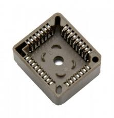 PLCC-socket hole mounted 32-p @ electrokit