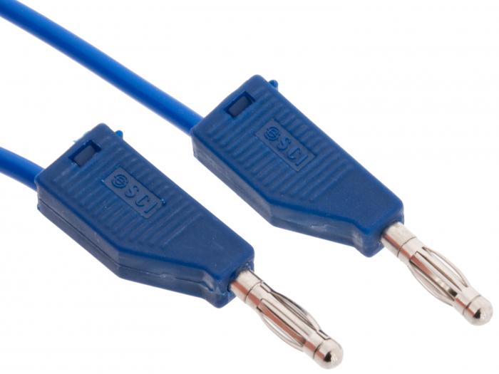 Test lead 4mm banana plug blue 1m @ electrokit (2 of 3)