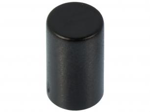 Cap for push button PCB 2-p - black @ electrokit