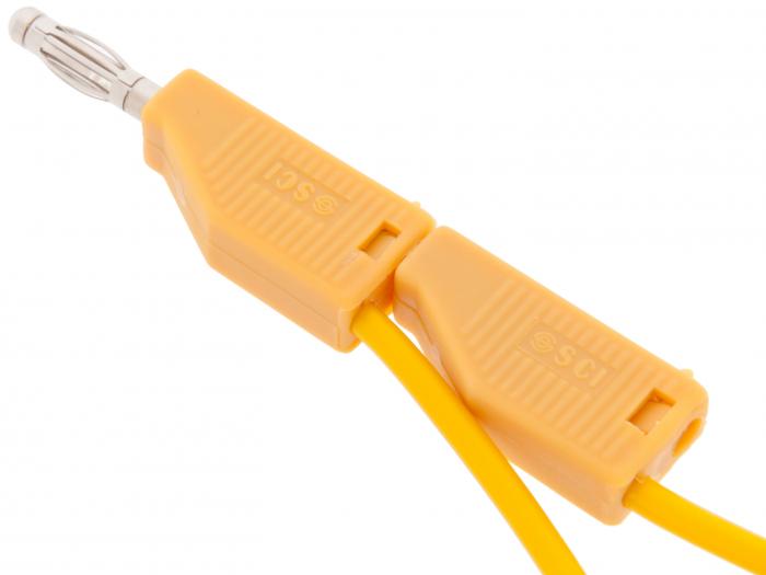 Test lead 4mm banana plug yellow 1m @ electrokit (3 of 3)