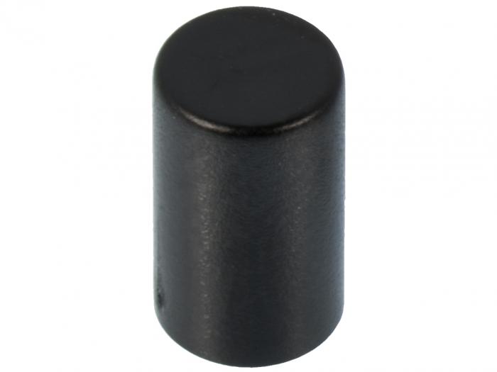 Cap for push button PCB 2-p - black @ electrokit (1 of 3)