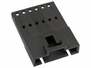 Contact housing C-GRID SL 1x6p male 2.54mm @ electrokit