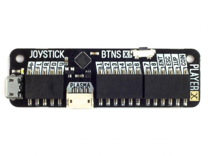 Player X USB Games Controller PCB @ electrokit