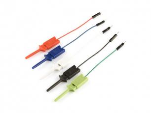 Test leads male/IC-hook set of 5 @ electrokit