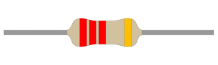 Resistor 2W 2.2kohm 5% (2k2) @ electrokit