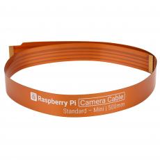 Raspberry Pi 5 Camera cable mini FPC 22-pin to FPC 15-pin 500mm @ electrokit
