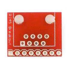 Adapterkort för RJ45-kontakt @ electrokit