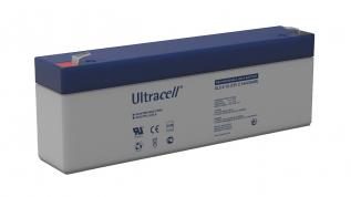 Lead acid battery 12V 2.1Ah Ultracell @ electrokit