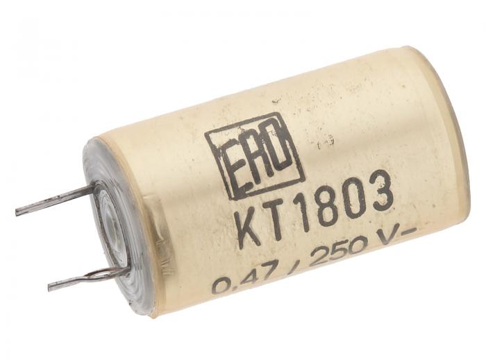 Kondensator 470nF 250V 14x26mm @ electrokit (1 av 1)