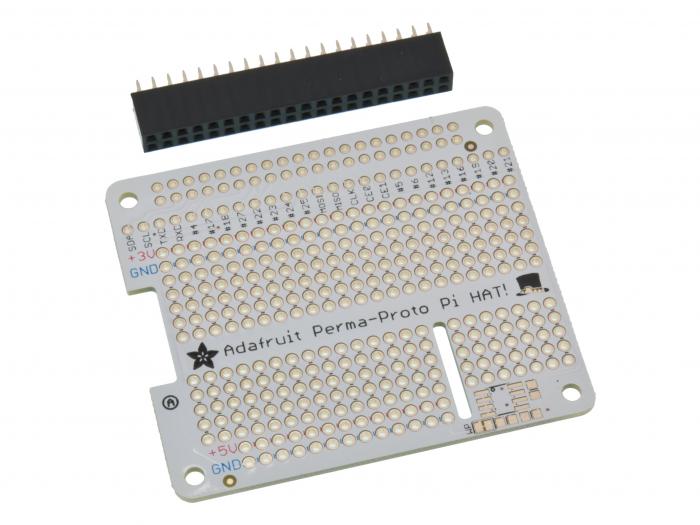 PiHat Protoboard for Raspberry Pi A+/B+ - No EEPROM @ electrokit (1 of 5)