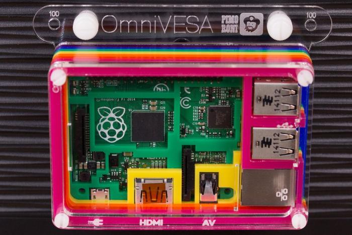 OmniVESA - Display mount for Raspberry Pi @ electrokit (3 of 3)