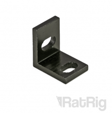 Universal L Bracket (Single) - Black Anodized @ electrokit