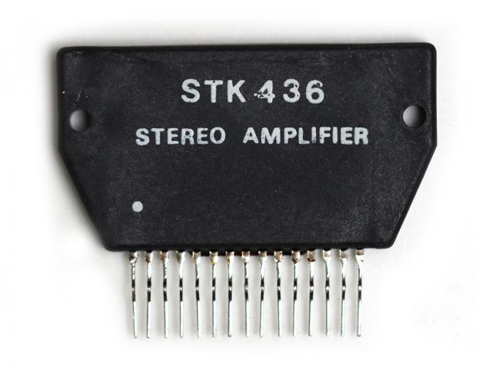 STK436 Stereo Audio Amplifier 2x8W @ electrokit (1 of 1)