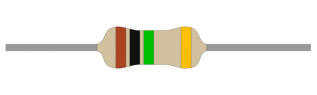 Resistor 1W 5% 1Mohm (1M0) @ electrokit