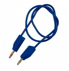 Test lead 2mm plug 300mm blue @ electrokit