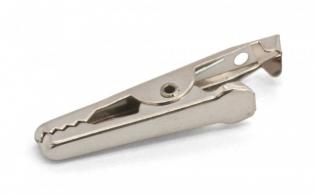 Alligator clip uninsulated @ electrokit