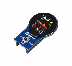 1.28" Round LCD HAT for Pico @ electrokit
