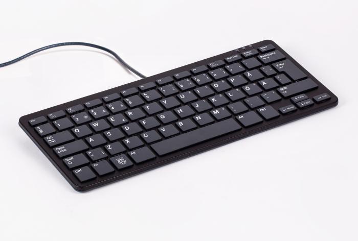 Keyboard Raspberry Pi - black/grey @ electrokit (1 of 2)