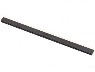 Female header 2.54mm 1x40p low-profile @ electrokit