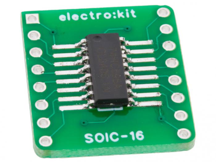 Adapter board SOIC-16 / TSSOP-16 @ electrokit (3 of 4)