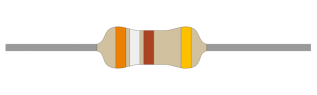 Resistor 1W 5% 390ohm (390R) @ electrokit