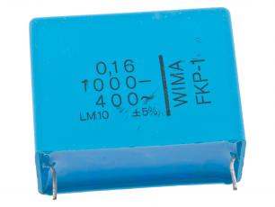 Kondensator 160nF 1000V 37.5mm @ electrokit