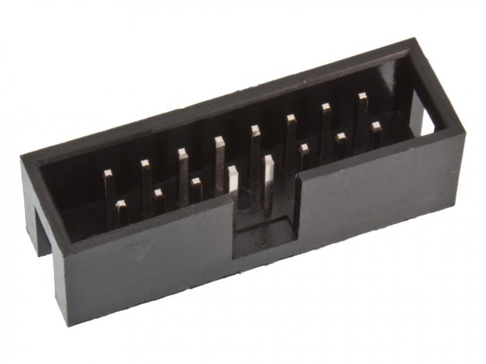 IDC box header PCB 16-p 2.54mm (surplus) @ electrokit (1 of 2)