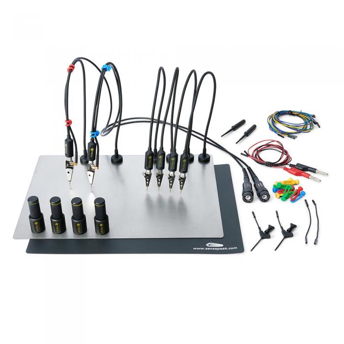 PCBite kit with 2x 100MHz and 4x SP10 handsfree probes @ electrokit (1 of 25)