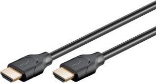 HDMI 2.1 kabel (8K@60Hz) 5m svart @ electrokit