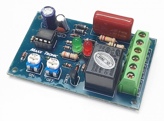 Interval timer with relay 230VAC/1A @ electrokit (1 of 3)