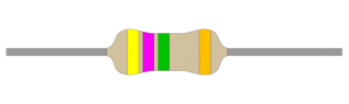 Resistor 1W 5% 4.7Mohm (4M7) @ electrokit