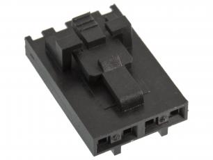 Contact housing C-GRID SL 1x4p 2.54mm @ electrokit