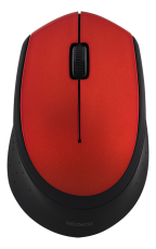 Mouse optical wireless 10m red @ electrokit