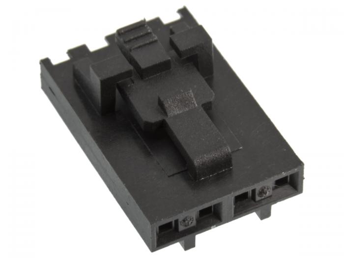 Contact housing C-GRID SL 1x4p 2.54mm @ electrokit (1 of 1)