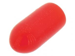 Cap for toggle switch - red @ electrokit