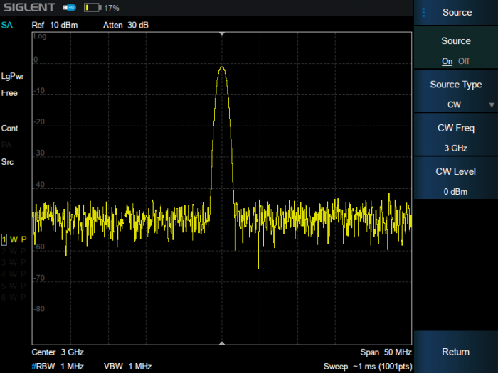 100kHz - 3.6/7.5GHz independent source, -40 dBm ~ 0 dBm SHA850-SOR @ electrokit (1 av 1)
