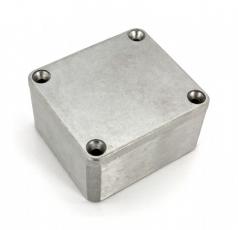 Aluminium enclosure die-cast IP65 G104 64x58x35mm @ electrokit