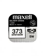Knappcellsbatteri silveroxid 373 SR916 Maxell @ electrokit