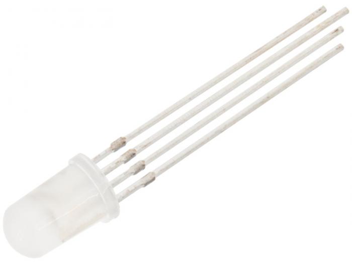 LED RGB 5mm adresserbar WS2812D-F5 @ electrokit (1 av 1)