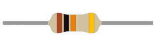 Resistor 3W 10kohm 5% (10k) @ electrokit