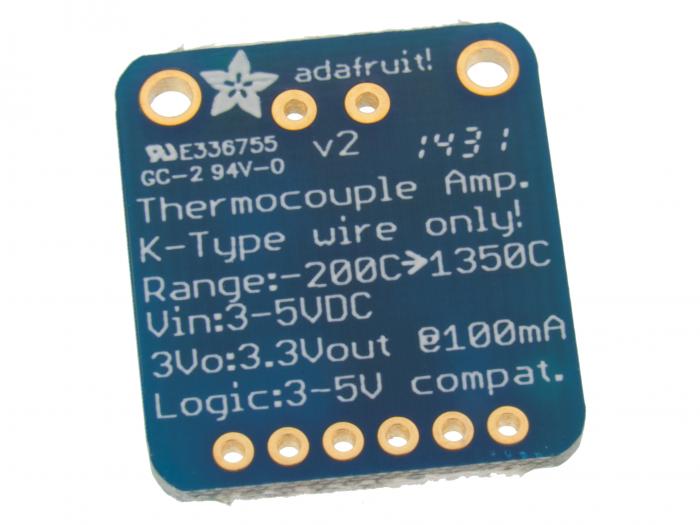 Thermocouple Amplifier MAX31855 modul v2.0 @ electrokit (2 av 2)