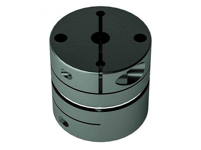 Coupler - Disc Type - Single 26*26mm - 5mm to 8mm @ electrokit (2 av 2)