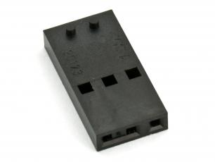 Contact housing C-GRID III 1x3p 2.54mm @ electrokit