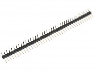Male header 2mm 1x40p right-angle @ electrokit