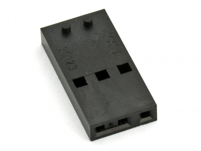 Contact housing C-GRID III 1x3p 2.54mm @ electrokit (1 of 2)