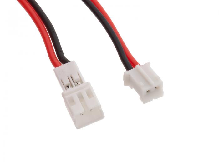Battery extension cable JST-PH 2-p 500mm @ electrokit (2 of 2)