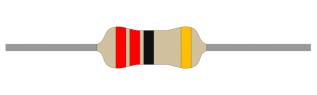 Resistor 1W 5% 22ohm (22R) @ electrokit