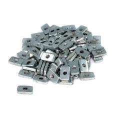 Nut M3 10x6mm (100-pack) @ electrokit