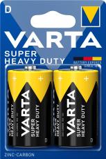 Battery 1.5V R20 / D Varta 2-pack @ electrokit
