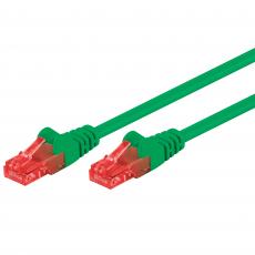 UTP Cat6 nätverkskabel 0.5m grön CCA @ electrokit